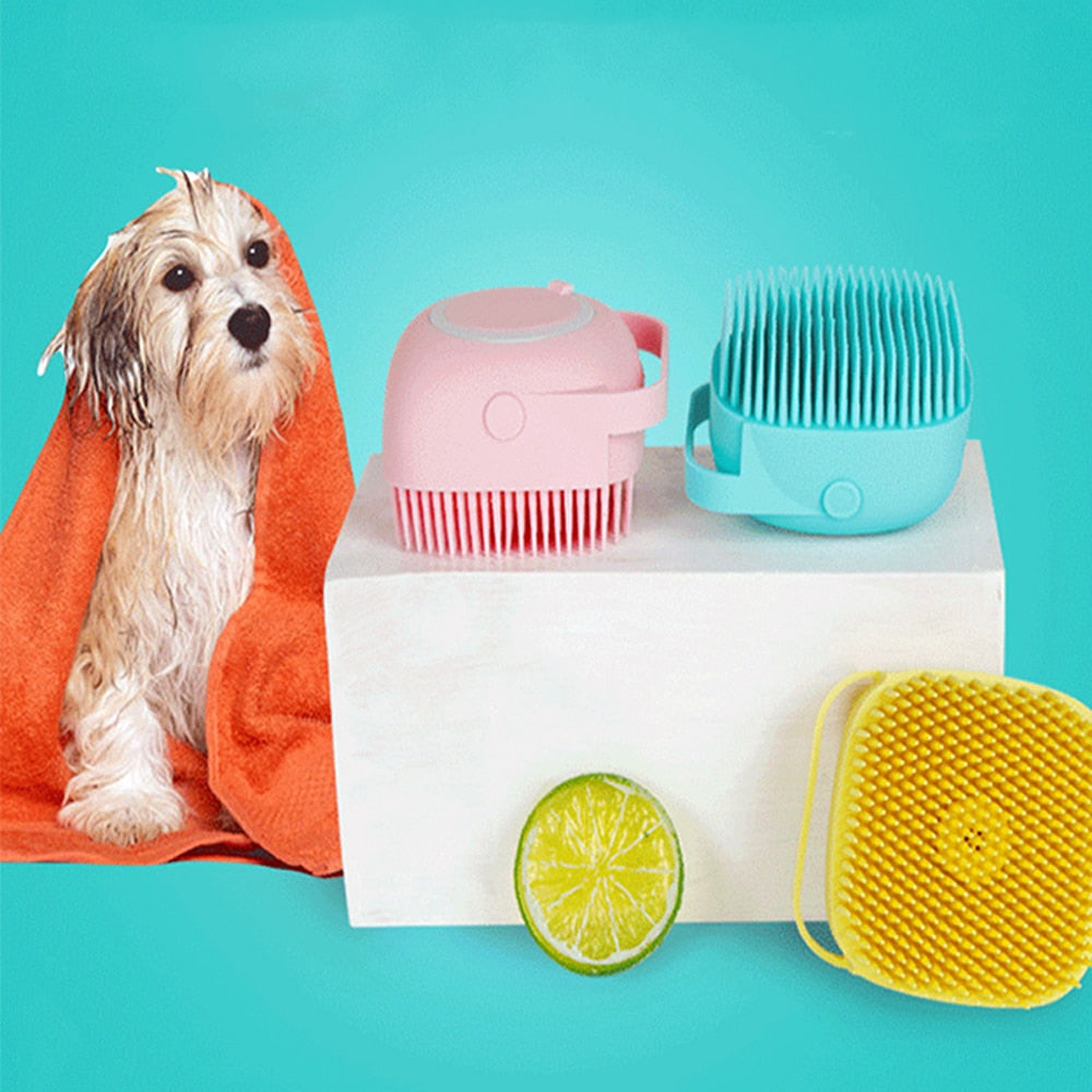 Silicone Pet Bath Brush